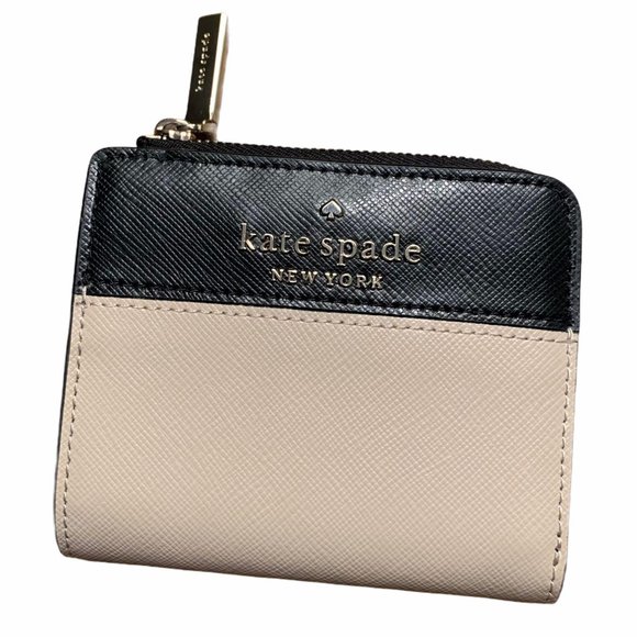 NWT Kate Spade Outlet Wallet Colorblock Staci Neut - Picture 2 of 7
